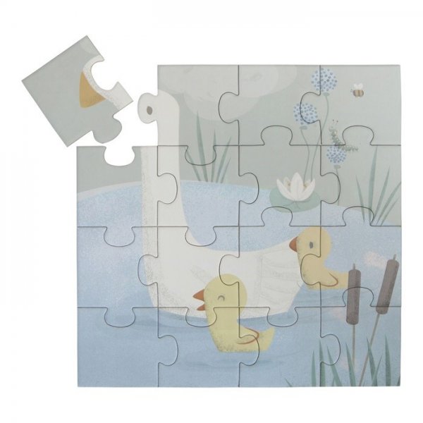 Little Dutch Little Goose - 4 in 1 Puzzle-Set Gans LD4754